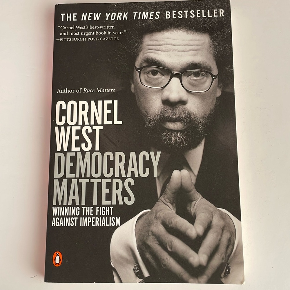 Cornel West Democracy Matters Used Book New York Tomes Bestseller 2004